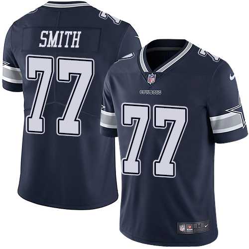 Nike Dallas Cowboys #77 Tyron Smith Navy Blue Team Color NFL Vapor Untouchable Limited Jersey,We sell and wholesale Nike Dallas Cowboys #77 Tyron Smith Navy Blue Team Color NFL Vapor Untouchable Limited Jersey on line form chian!